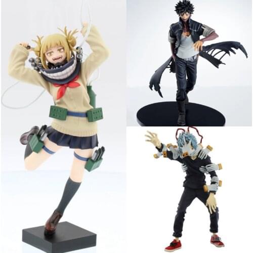 My Hero Academia Dabi Tomura Himiko Toga Boku no Hero Academia PVC Action Figure Midoriya Fighter Collect 19cm