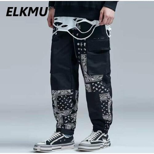 Мужские брюки с карманами ELKMU China At AliExpress
