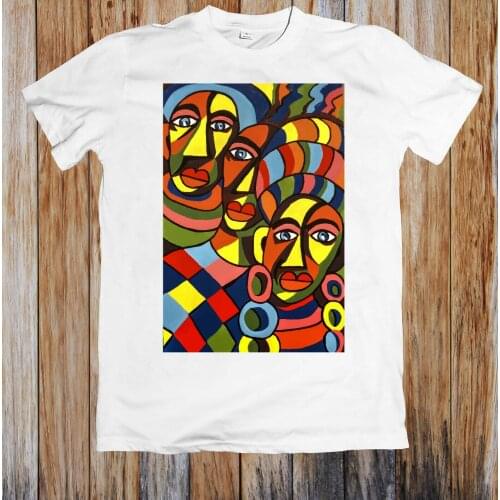 African Art Design Unisex T Shirt Men Summer Short Sleeves