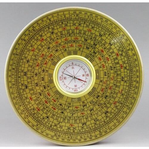 CHINESE VINTAGE HANDWORK GUIDE DIRECTION COMPASS OLD SUPERB decoration metal handicraft