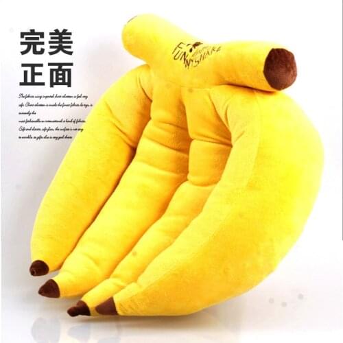 2021 Hot Plush Banana PP Cotton Filled Pillow Car Banana Cushion Pillow Plush Toys Banana Cushion Low Price Wholesale