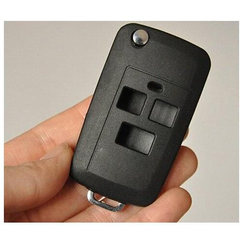 Modified Folding Flip Remote Key Shell For Hyundai Sonata 3 Buttons FOB Key Blanks Case