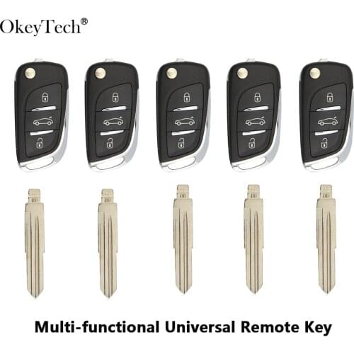 Okeytech 5PCS/LOT NB11 Multi-functional KD Remote Control NB Series 3BTN for KD900 KD900+ URG200 All Functions Chips in One Key