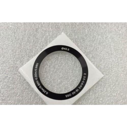 Front Decorate Name plate/Parameter ring around repair parts For Sony E PZ 16-50mm 16-50 f/3.5-5.6 OSS(SELP1650) lens