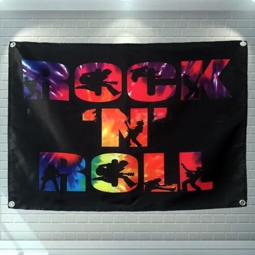 Band Posters HD Canvas Printing Art Tapestry Mural Wall Decoration Gift Hard Rock Heavy Metal Music Banners & Flags Tapestry B3