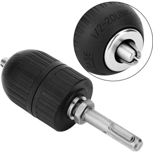 2-13mm Capacity Plastic Keyless Lathe Drill Chuck Converter with SDS Adapter Accessories For Metal Extrator