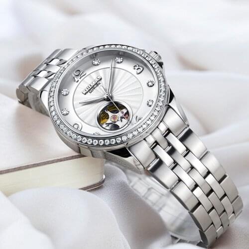 Montre Femme Luxury Top Brand ladies watch Women stainless steel fashion diamond female quartz watches relogio feminino