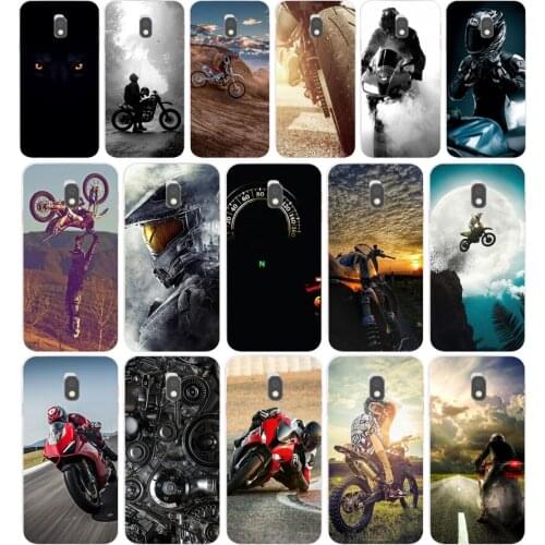 101AA Handsome motorcycle gift Soft Silicone Tpu Cover phone Case for Samsung Galaxy J2 J4 Prime J6 Plus J7 2016 2017 case