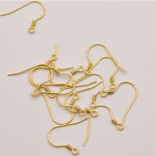 2Pair/Lot 925 Sterling Silver Ear Hook Earring Accessories Earring Findings Wholesale Lots Bulk Making For Diy Jewelry JA0421