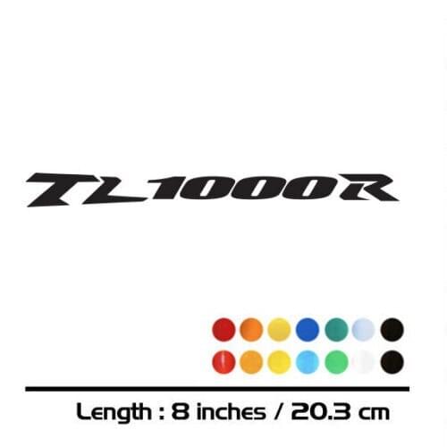 2 X New Sales motorcycle bike Fuel tank Wheels Fairing notebook Luggage helmet MOTO Sticker decals For SUZUKI TL1000R