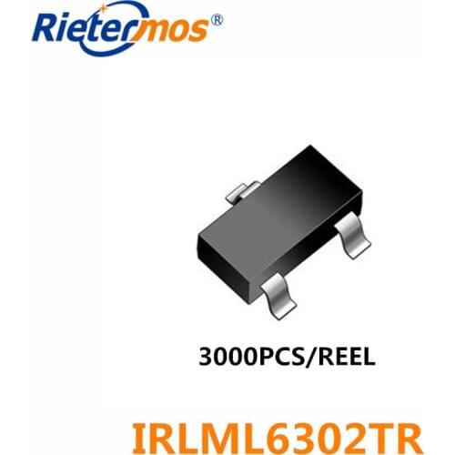3000PCS IRLML6302 IRLML6302TRPBF IRLML6302PBF SOT23 SOT-23