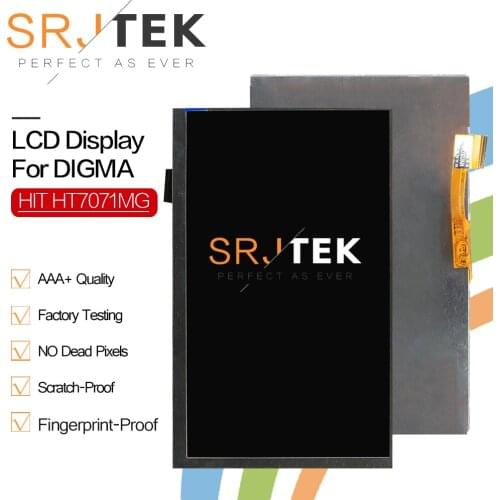 7'' inch 163*97cm 30pin Matrix For DIGMA HIT HT7071MG Bravis NB75 3G LCD Display Screen tablet PC Replacement Parts HT7071MG