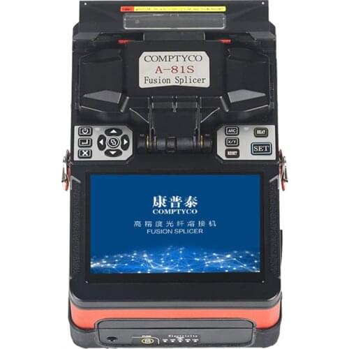 A-81S Orange Fully Automatic Fusion Splicer Machine Fiber Optic Fusion Splicer Fiber Optic Splicing Machine