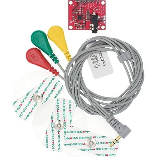 AD8232 Ecg module AD8232 ecg measurement pulse heart ecg monitoring sensor module kit Diy