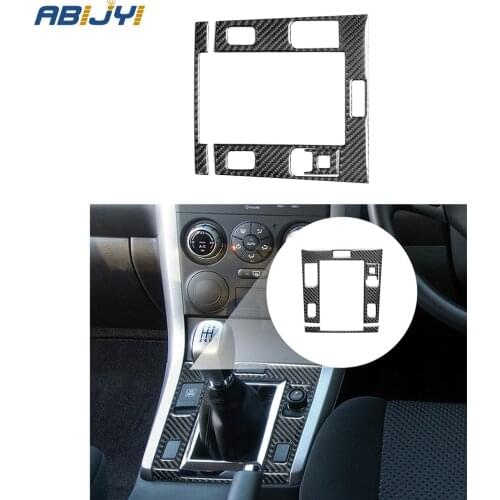 Manual Gear Car Accessories Interior Decoration Carbon Fiber Stickers For Suzuki Grand Vitara 2006-2013 Transmission Gear Panel