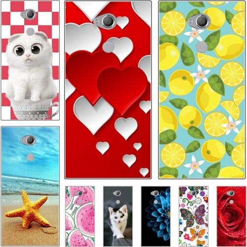 Case For Sony Xperia XA2 Plus Case Cover Soft TPU Silicon Housing For Sony Xperia XA2 Plus Cover XA2Plus Cute Cat
