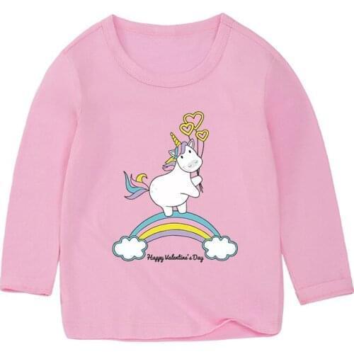 DOCHEER Girls' Printed T-Shirts