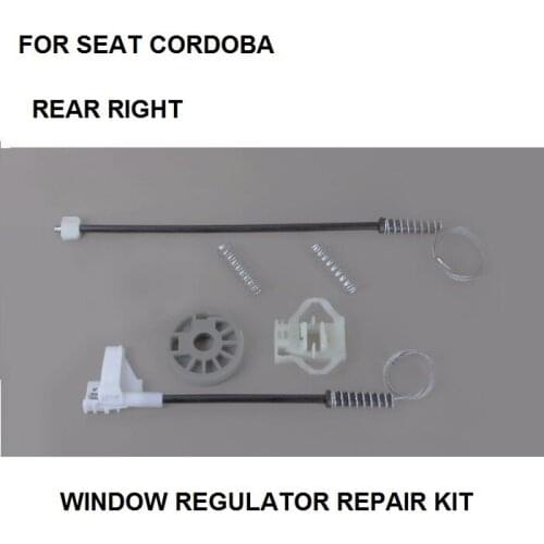 FOR SEAT CORDOBA II 2 6K WINDOW REGULATOR REPAIR KIT REAR RIGHT 1998-2002