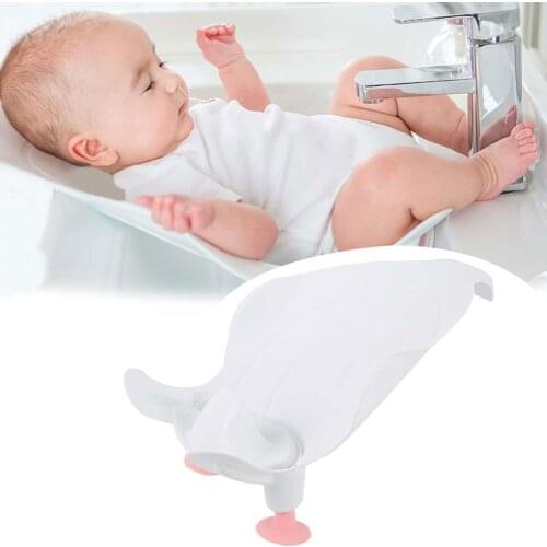 Best Portable Infant Baby Washing Ass Artifact Baby Washing Fart Basin Newborn Washing PP Tub Supplies Baby Bathtub Baby Care