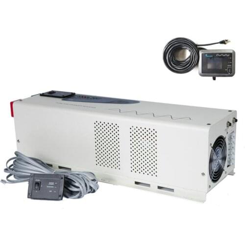 DC AC 5000w low frequency inverter LCD display pure sine wave inverter