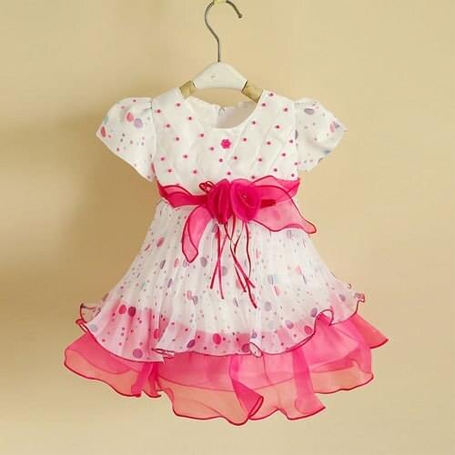 Girls baby clothes casual party princess dresses roupas infantil meninas for children / kids dot dress meninas vestir for girl