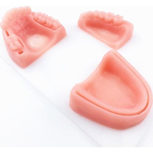 Dental Oral/Gum suture training module silicone periodontitis suture model