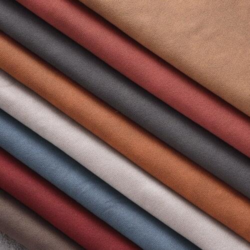 Thick Technical Velvet Solid Color Fabric Handmade DIY Pillow Cushion Soft Smooth Sofa Pillow Tablecloth Fabrics Sewing