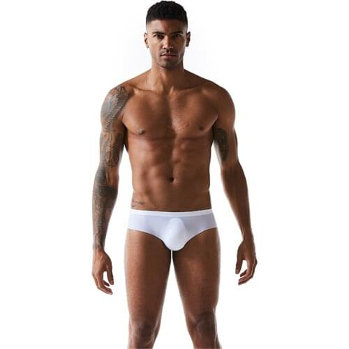 New sexy underwear men U convex pocket one-piece seamless briefs men ropa interior hombre cueca masculina men bikini slip homme