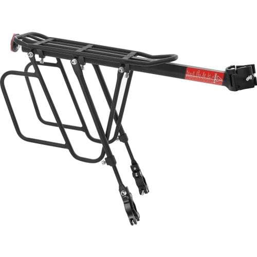 Bicycle Luggage Carrier Bike Rack Aluminum Alloy Cargo Rear Rack Shelf Cycling Seatpost Bag Holder Stand MTB Install Tools