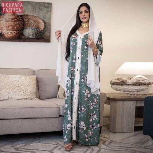 Robe Longue Musulman De Mode Femme Satin Kaftan Dubai Abaya Muslim Fashion Hijab Dress Turkey Dresses Abayas For Women Vestidos