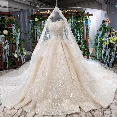 ZHOUSOMNIA Sleeveless Wedding Dresses