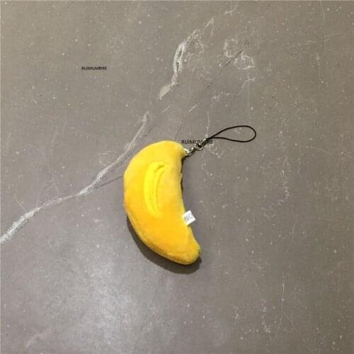 2shapes, Banana 6-7CM Plush Gift Toy - String Pendant Stuffed Keychain Toy , Wedding Gift