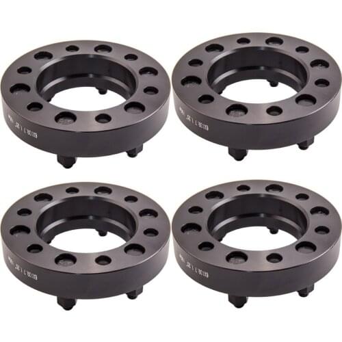 4 PCS 32mm 6x139.7 to 6x5.5 Wheel Spacer Adapters 12x1.5 Studs 106mm Hub For Toyota Land Cruiser 1969-2011 2013-2014