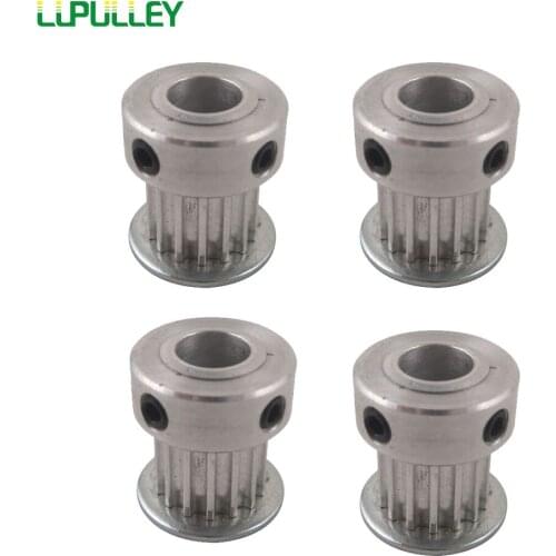 4PCS 3M 14T Timing Pulley11mm Belt Width 3mm/3.175mm/4mm/5mm/6mm/6.35mm/7mm Bore Timing Belt Pulley Synchronous Pulley Wheel