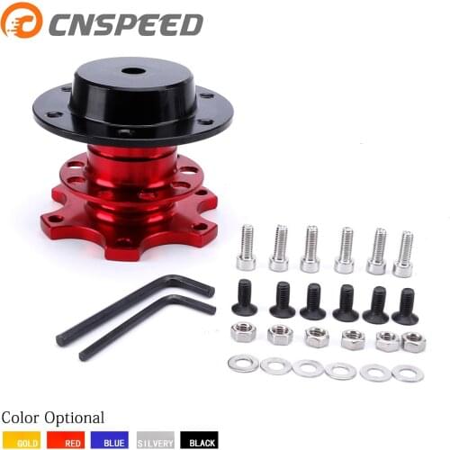 CNSPEED New Steering Wheel Quick Release Snap Off Hub Adapter Steering Wheel Hub Boss Kit YC100338