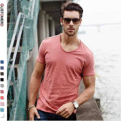 GustOmerD Short Sleeve T-shirts For Men