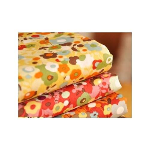 ZY DIY Bright sunflowers 145x50cm Cotton Patchwork home Textiles Cotton Poplin for sewing 100% cotton fabric material