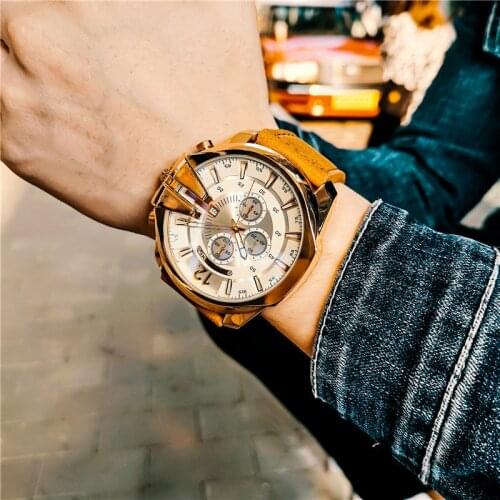 MAITUOXI Mens Gold Watch