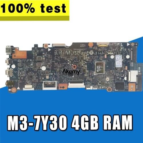 Laptop Motherboard For Asus TP401CA TP401C TP401CA7Y30 Mainboard M3-7Y30 4GB RAM 64GB SSD