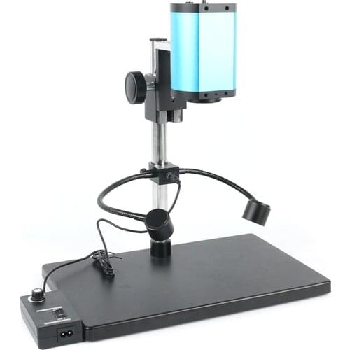 14X Digital Zoom Auto Focus HDMI Microscope Camera Set SONY IMX290S Pecial Lifting Bracket For Industrial Automation Maching