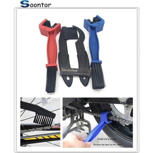 Motorcycle bike Chain Gear Scrubber Cleaner Brush Tools For YAMAHA TIGER 1050 SpoRt 1200 EXPLORER 800 XC XCX XR XRX