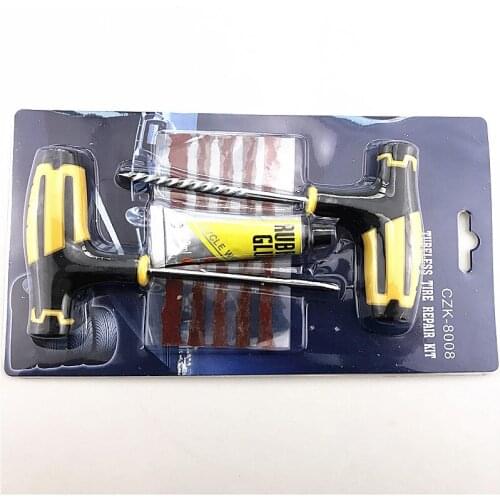 Car tire repair kit car vacuum tire repair tool 6 piece set for Cadillac XTS SRX ATS CTS/Renault Koleos Fluenec Latitude