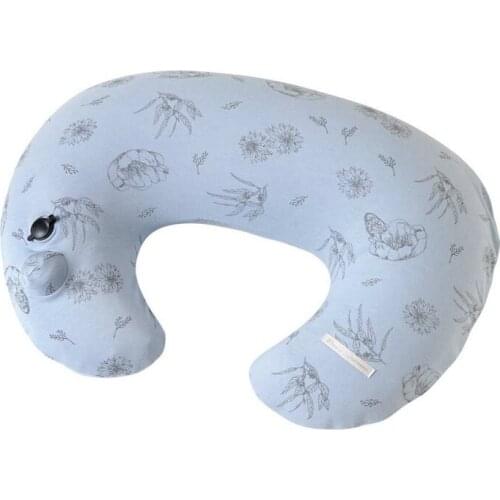 Inflatable Baby Nursing Pillow Portable Baby Horizontally Carrying Nursing Pillow Lying Feeding Maternity Waist Protection
