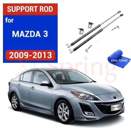 For Mazda 3 Mazda3 BL 2009 2010 2011 2012 2013 Car Front Hood Cover Gas Spring Support Hydraulic Rod Strut Damper Two Sides