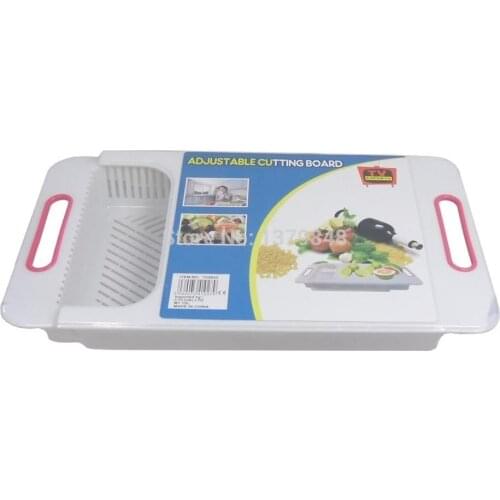 2 IN 1 Storage chopping board / Adjustable Cutting Board / Multifunctional chopping board / Drawer chopping board