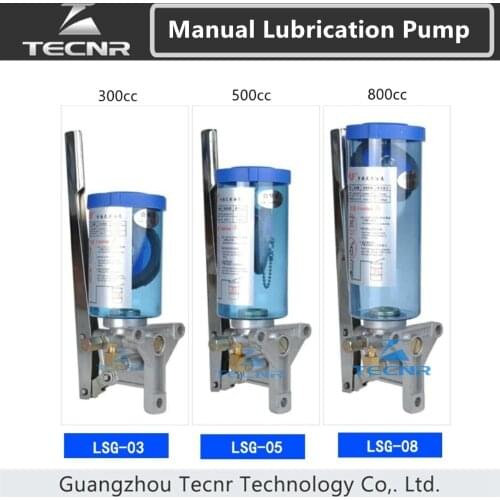 LSG-03 LSG-05 LSG-08 manual lubrication oil pump punch grease pump hand operated butter lubricator for cnc machine
