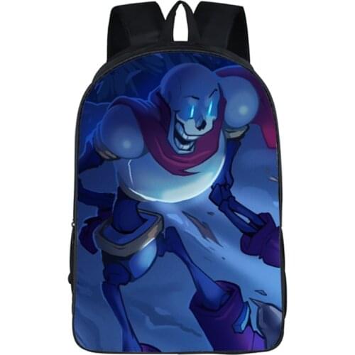 Anime Undertale Backpack for Teenage Girls Boys Book Bag Sans Women Mochila Men Travel Bag Children School Backpacks C68