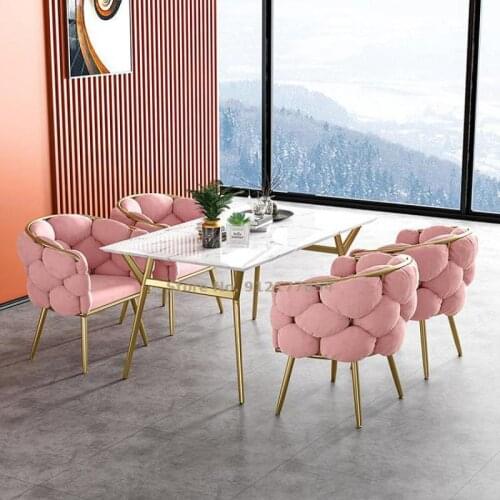 Nordic single sofa chair modern minimalist dressing chair light luxury creative net red ins makeup chair bedroom lounge chair