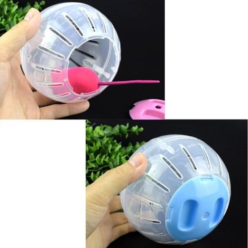 10cm Pet Running Ball Plastic Grounder Jogging Hamster Pet Small Exercise Toy