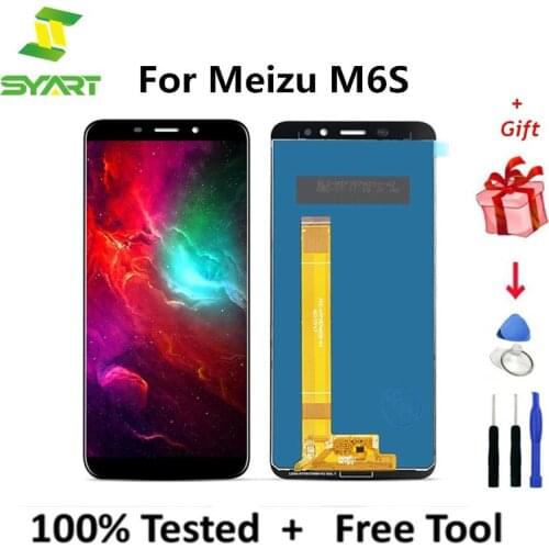 LCD Screen For Meizu M6S Meilan S6 Mblu S6 M712H M712Q LCD Screen Display+Touch Panel Digitizer Frame For M6s Mblu S6